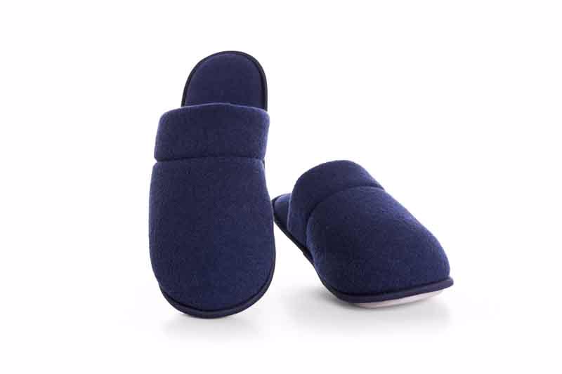 PANTUFA MASCULINO COR COM AMOR ADULTO PLUSH BUCKLE MARINHO