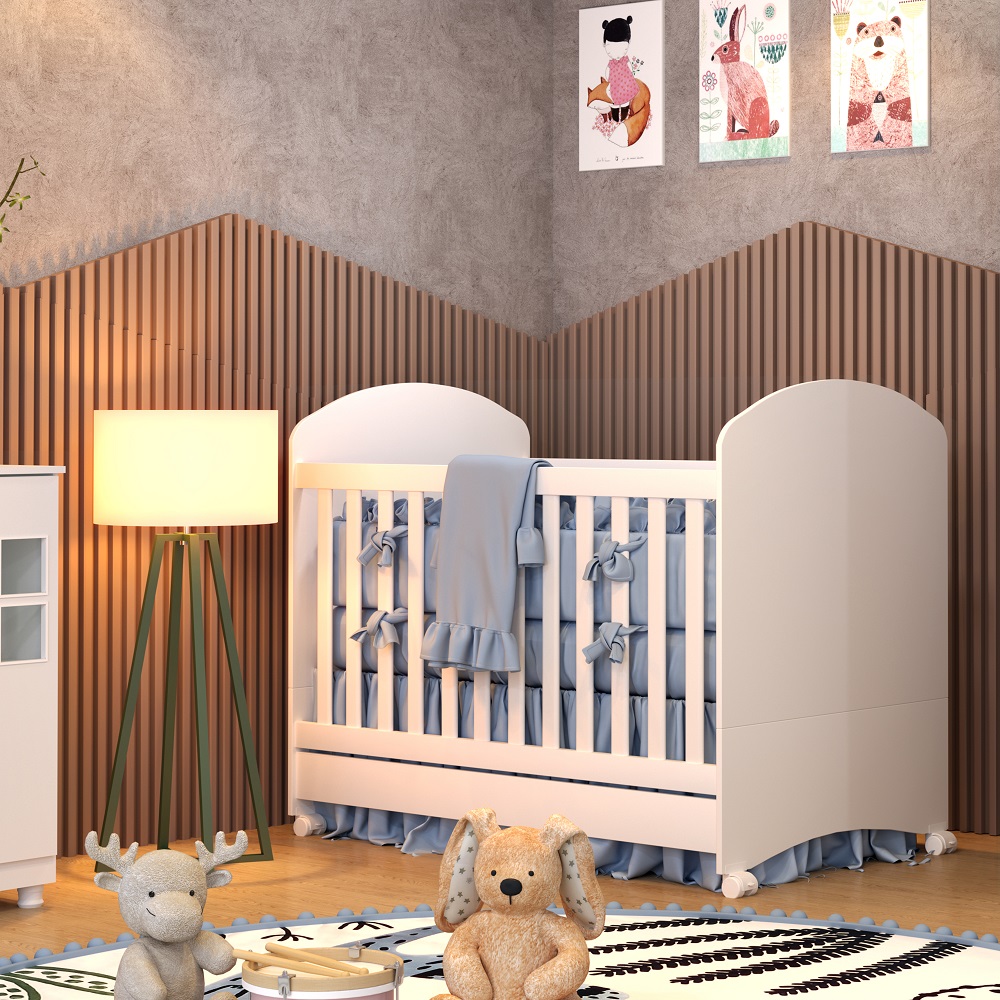 Berço Delicato Com Mini Cama Tcil