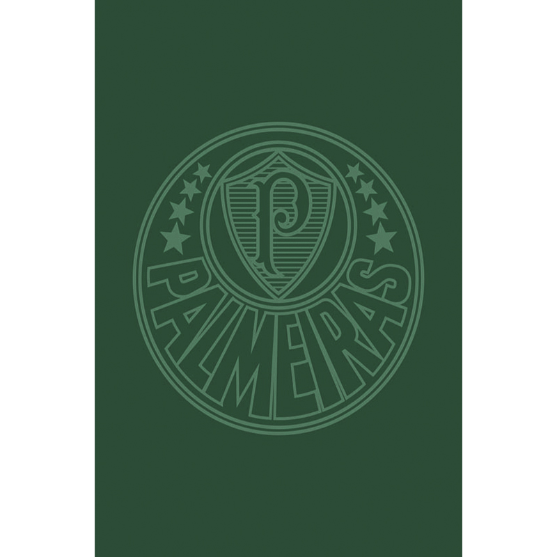 Toalha Social Academia e Mão Buettner Jacquard Veludo Futebol Palmeiras 33cmx50cm Verde Esmeralda