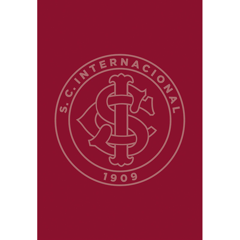 Toalha Social Academia e Mão Buettner Jacquard Veludo Futebol Internacional 33cmx50cm Vermelho Scarlet
