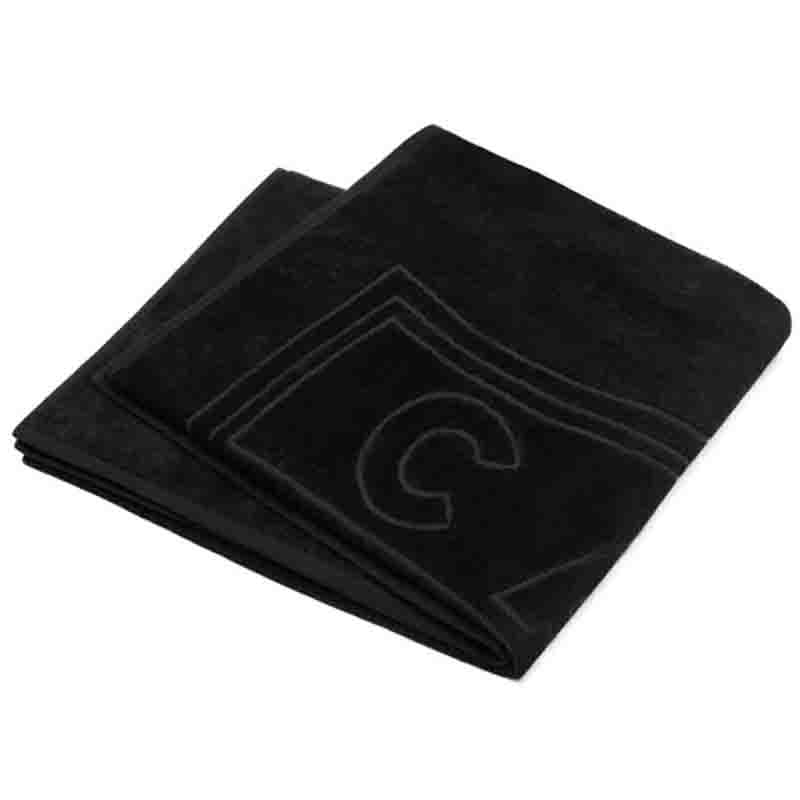 Toalha de Banho Buettner Jacquard Veludo Futebol Atlético Mineiro 70cmx140m Preto