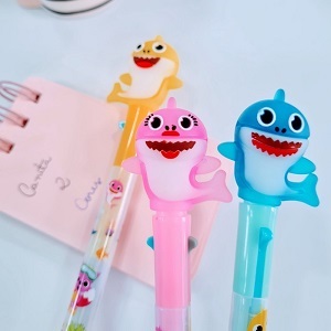 Caneta esferográfica Baby Shark 2 cores