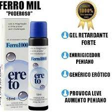 FERRO 1000 ERETO RETARDANTE MASCULINO SECRET LOVE