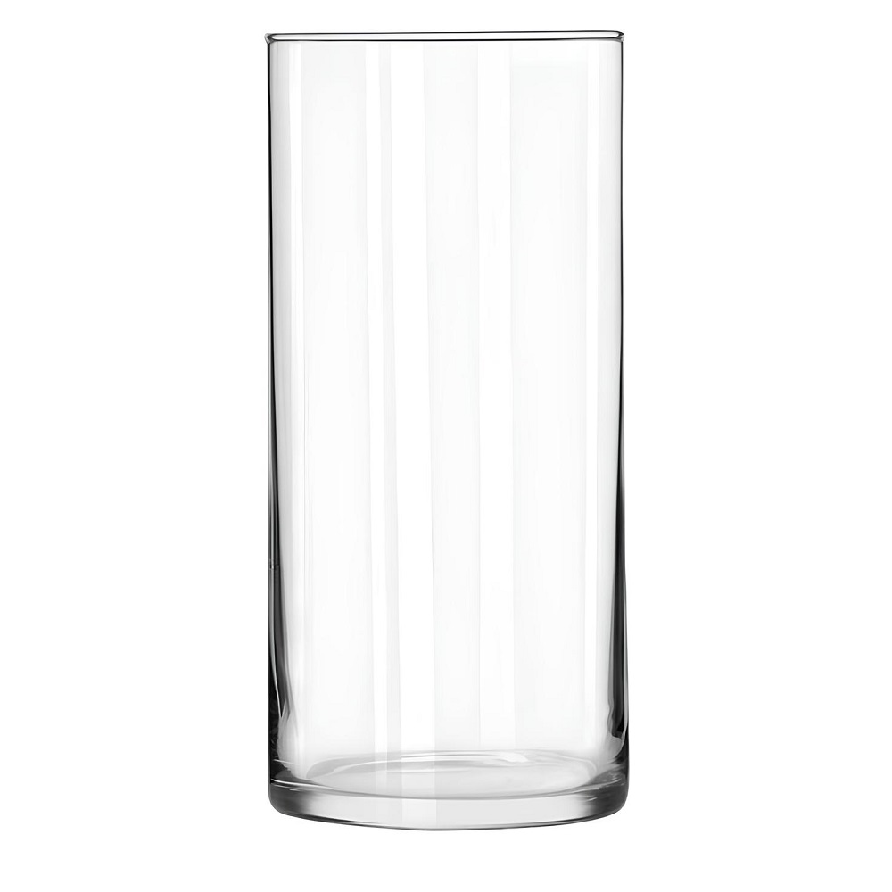 Vaso Tubo Cilíndrico de Vidro 30x10 P/ Arranjos Florais, Velas Decorativas