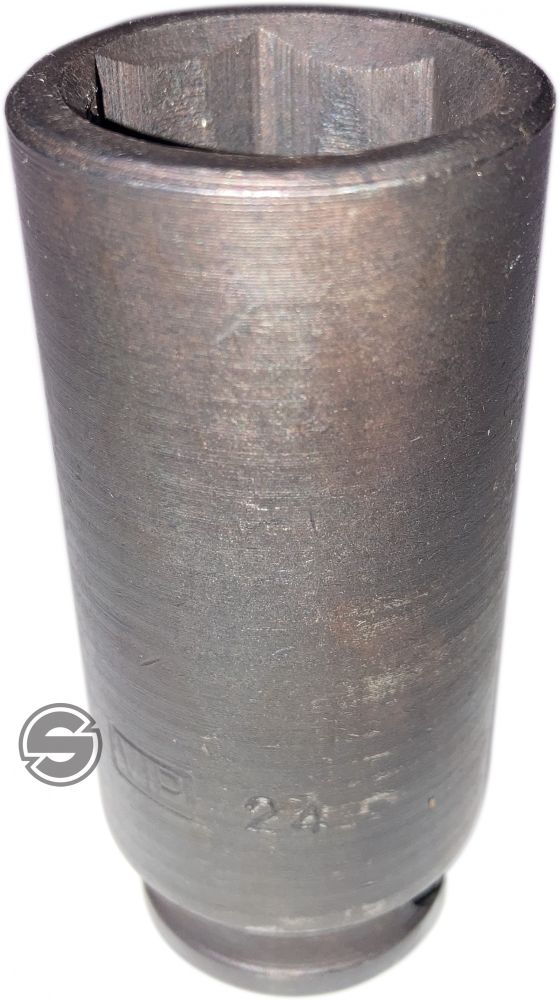 Soquete sextavado de impacto 1/2´´pol. x 24 mm