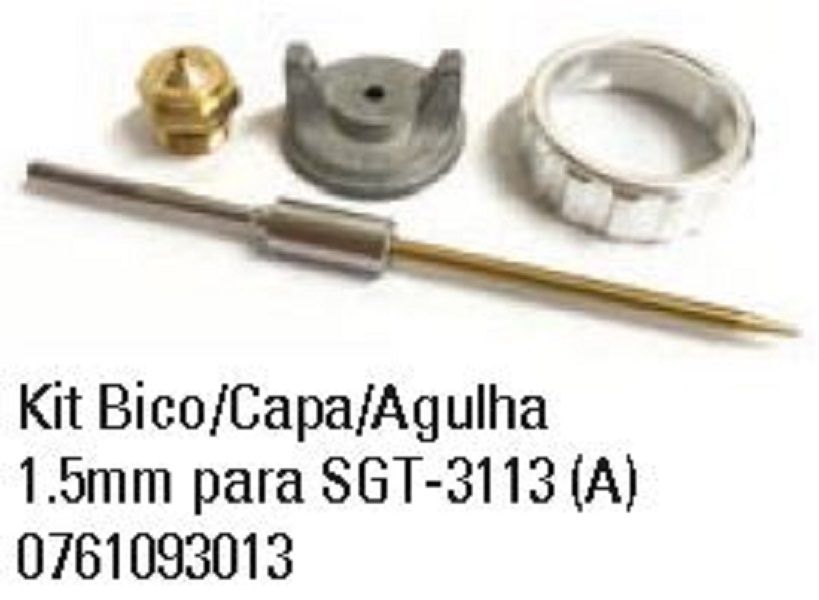 0761093013 Kit Bico / Capa / Agulha para SGT-3013 / SGT-3113A