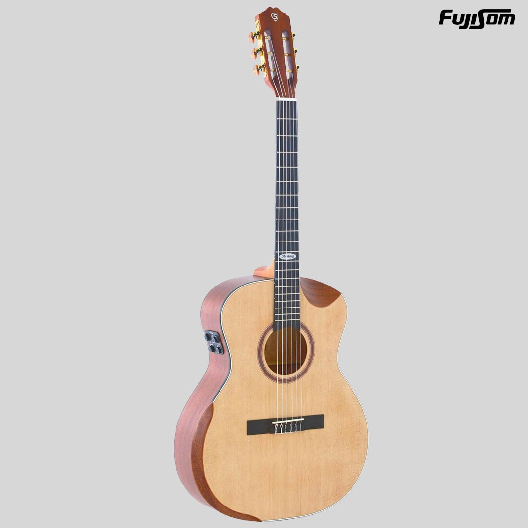 VIOLÃO STRINBERG NYLON SC301 HCR NATURAL SATIN