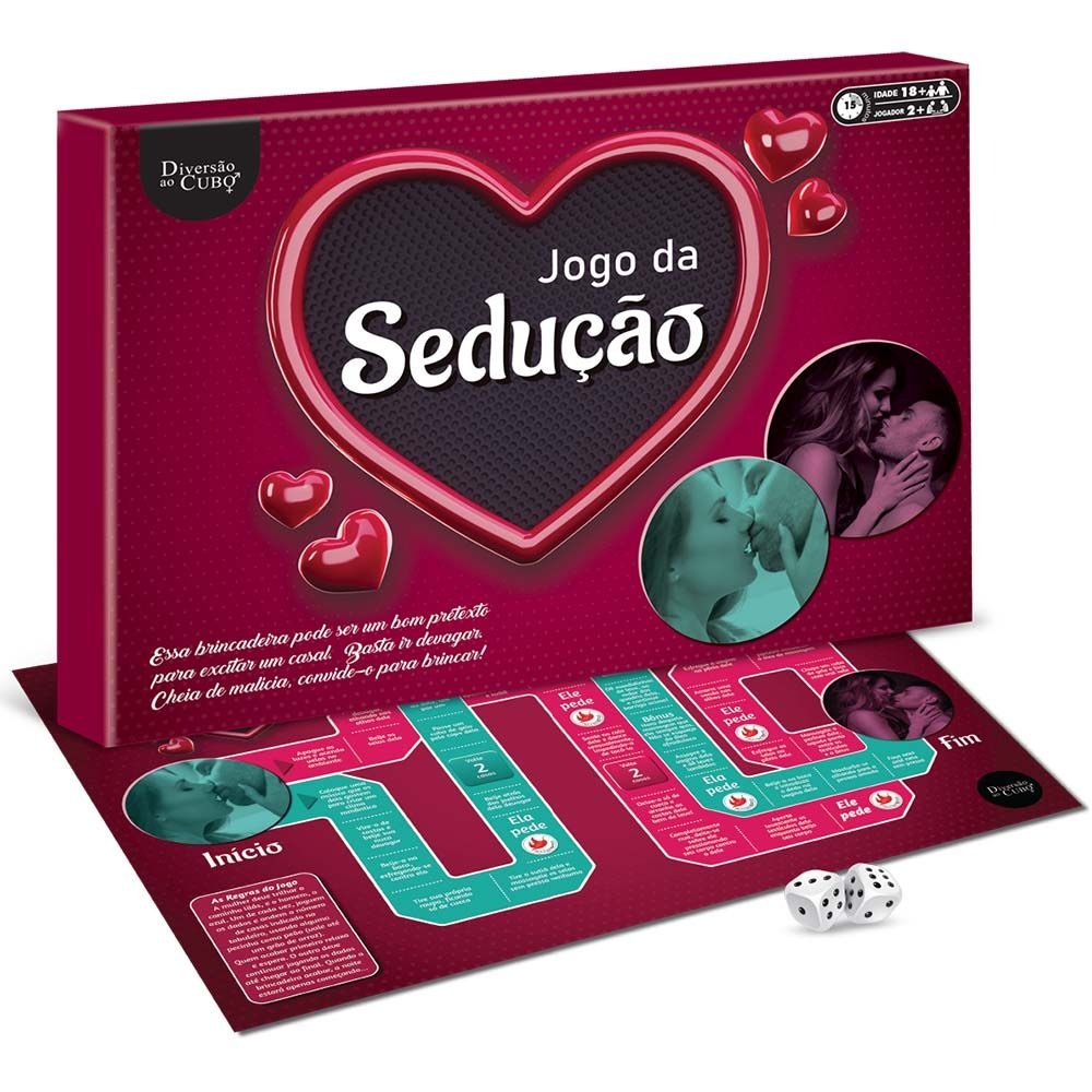 Jogo Da Sedução Tabuleiro Diversão Ao Cubo Código: 30906