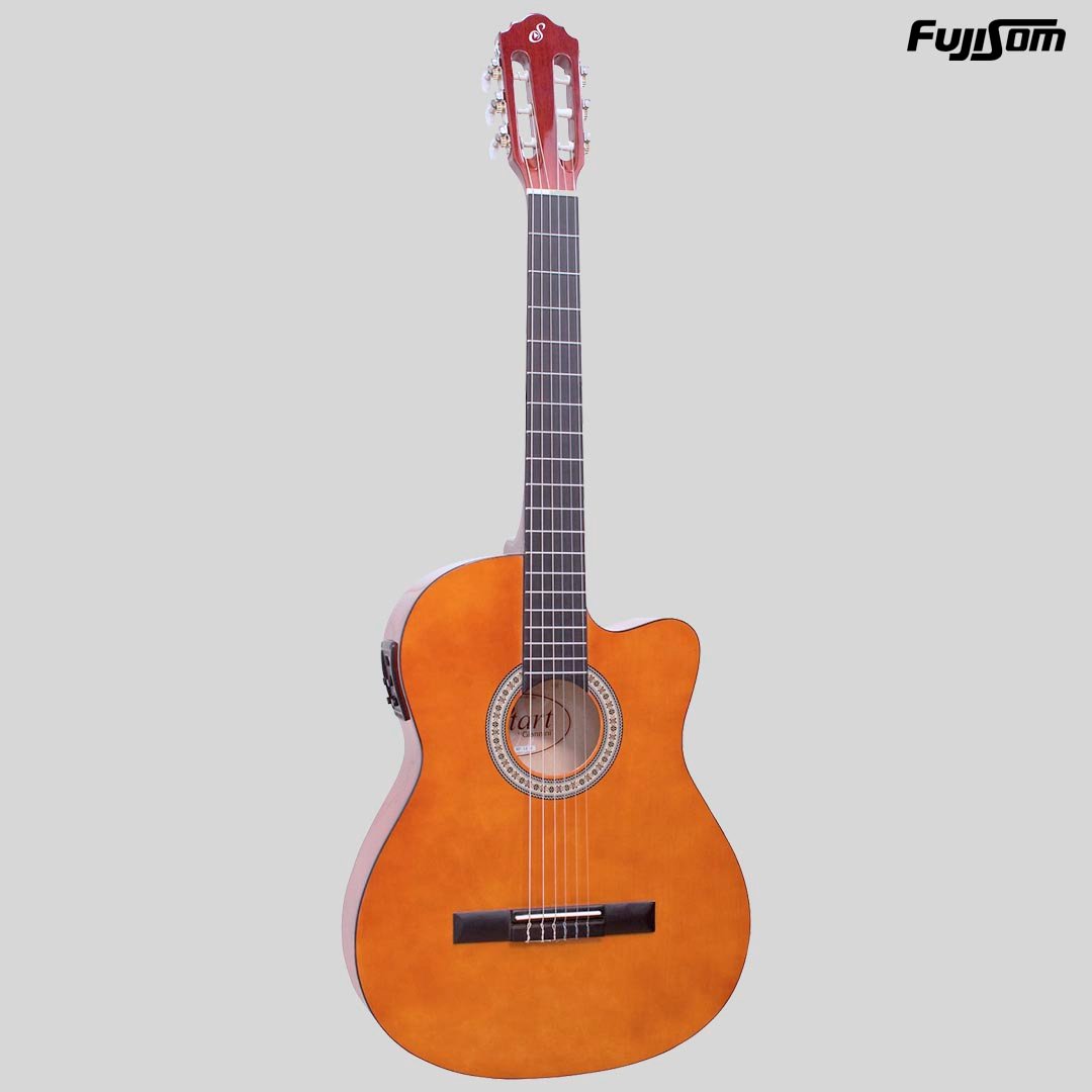 VIOLÃO GIANNINI NYLON NF14 FLAT NATURAL COM AFINADOR