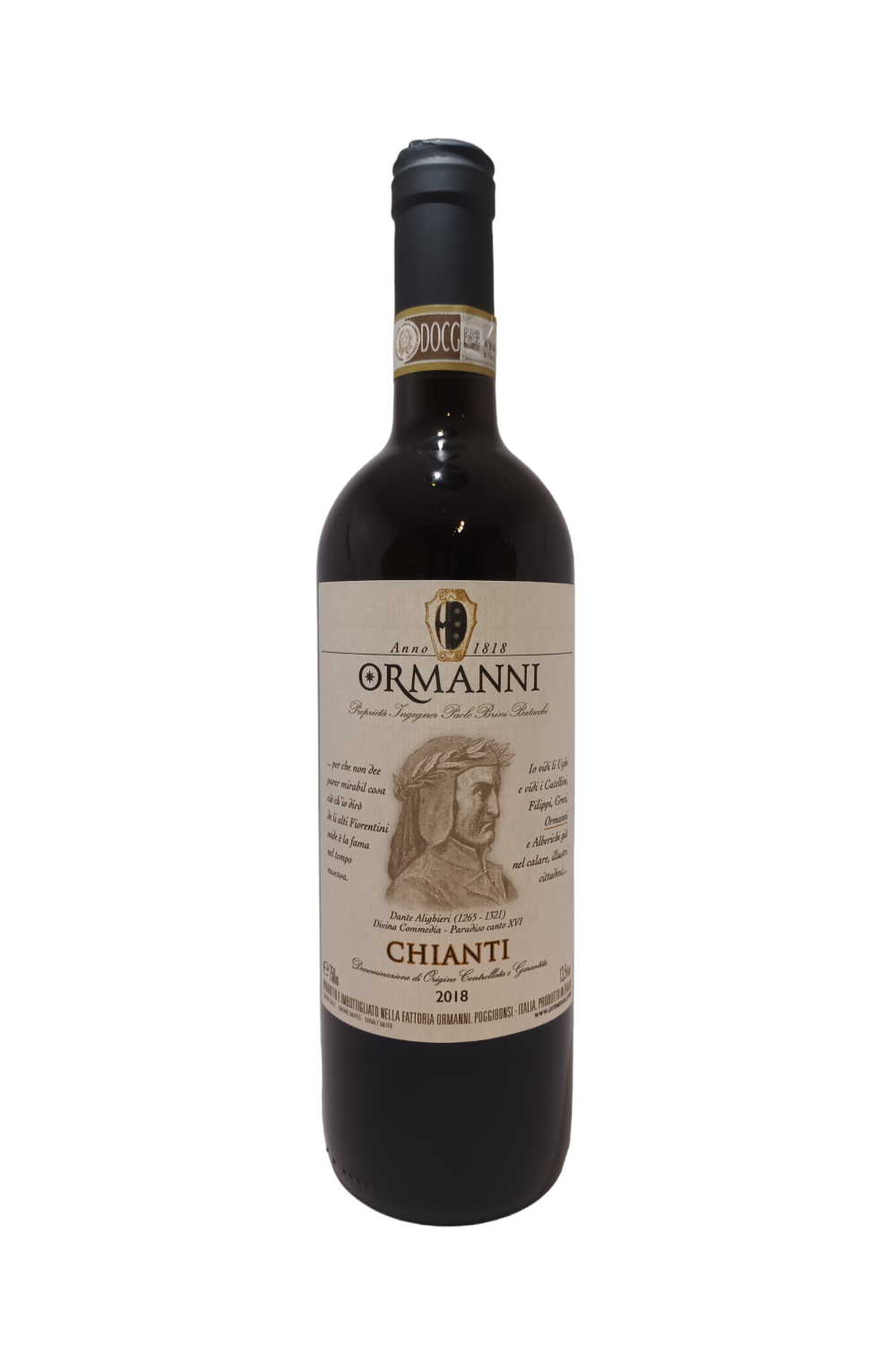 Ormanni Chianti DOCG Organic Wine