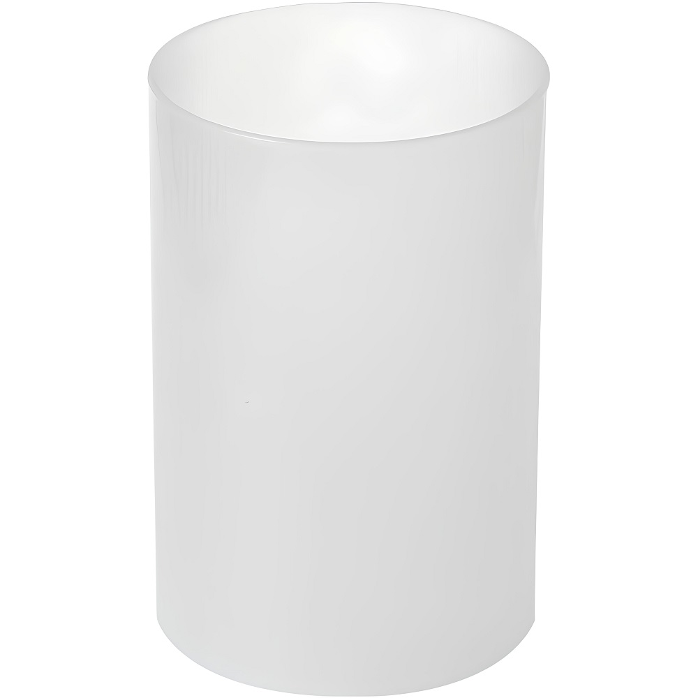 Vaso-Cilindro-em-Vidro-Branco-para-Decoração-Flores-30x14-cm