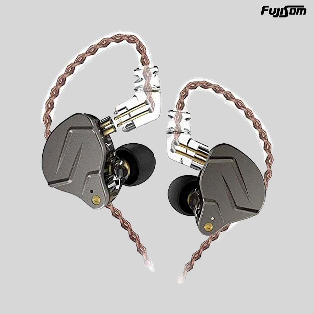 FONE DE OUVIDO KZ ZSN PRO IN EAR + ESTOJO 