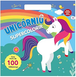 Unicórnio: Supercolorir - Com mais de 100 adesivos