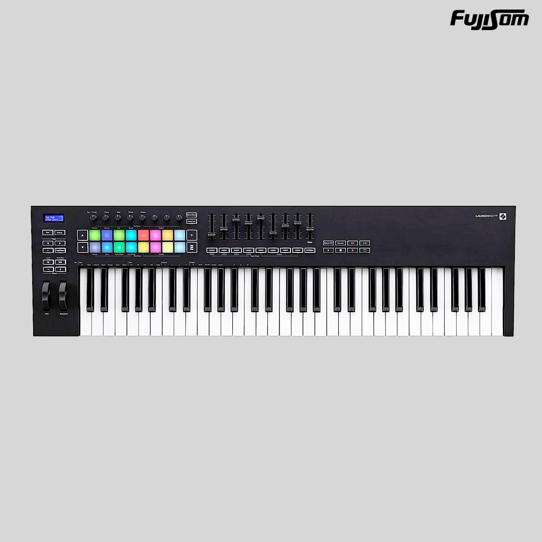 TECLADO CONTROLADOR MIDI NOVATION LAUNCHKEY 61 TECLAS