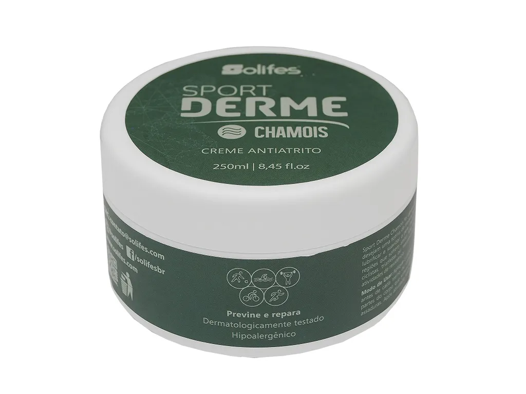 Creme Antiatrito Solifes Sport Derme Chamois- 250ml