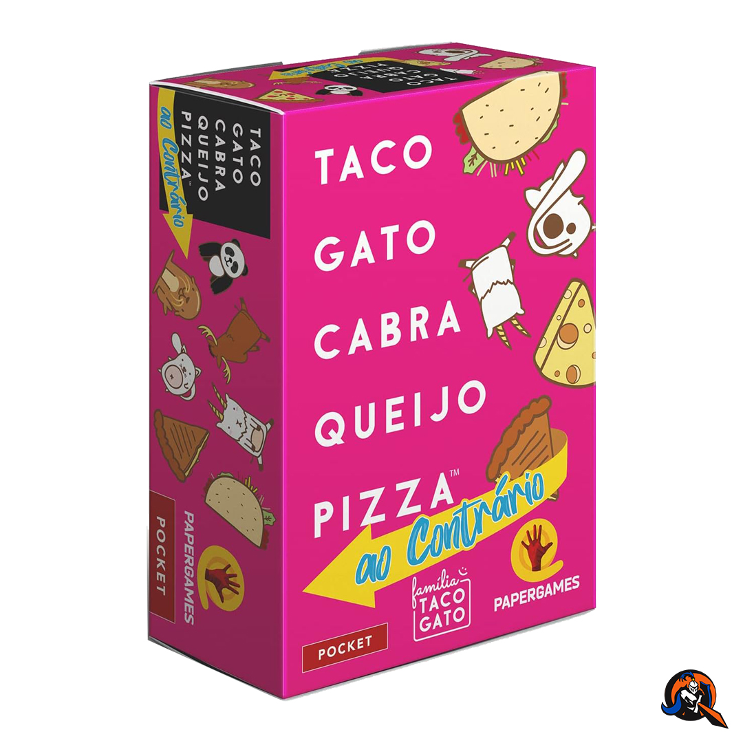 TACO GATO CABRA QUEIJO PIZZA AO CONTRARIO