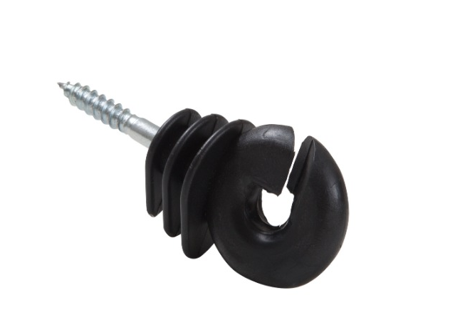 ANEL ISOLADOR PRETO EXTRA FORTE ZEBU (20UN) ALTA RESISTENCIA