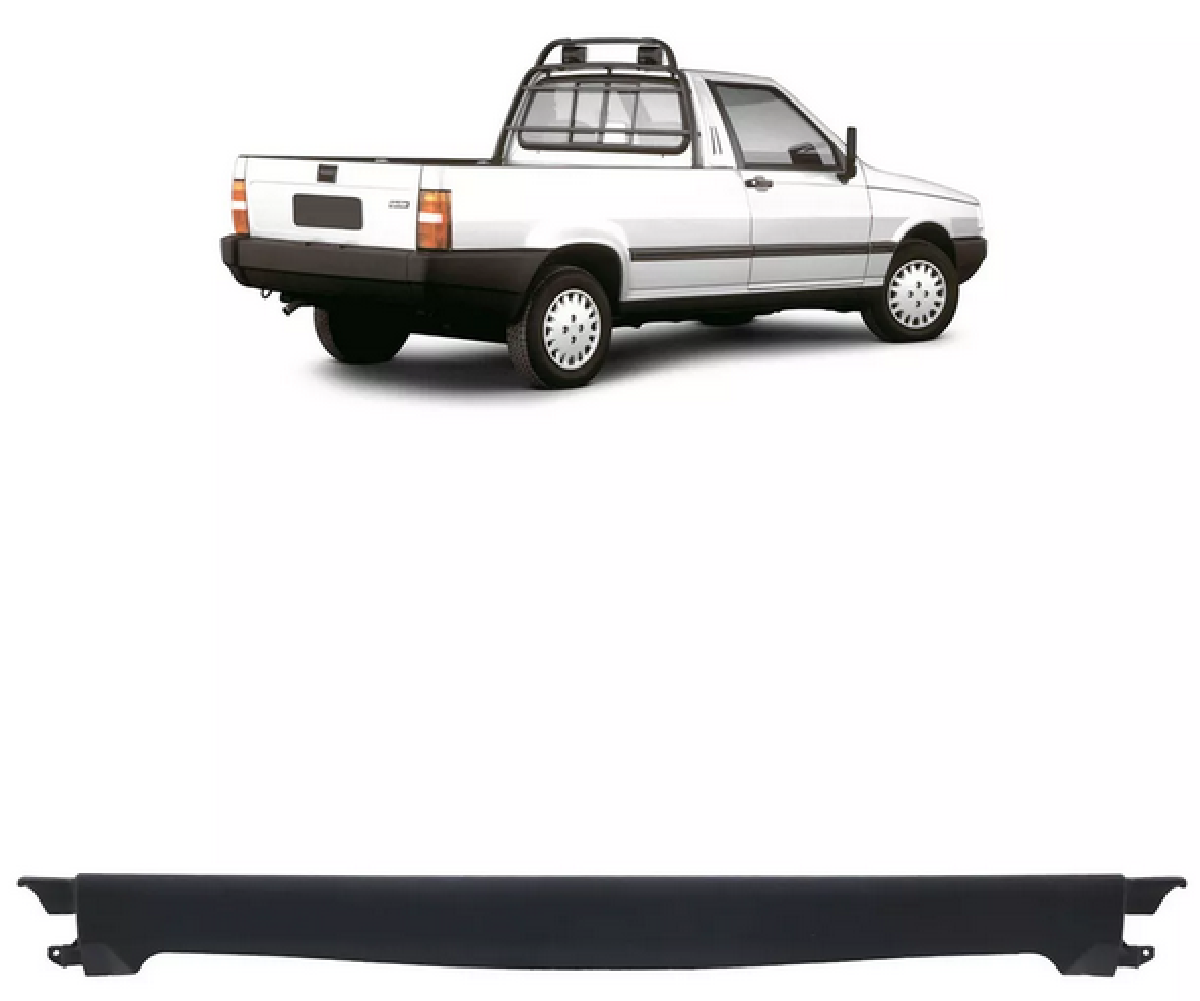 Acabamento Borda Caçamba Tampa Traseira Fiorino Curta 1988 A 1997