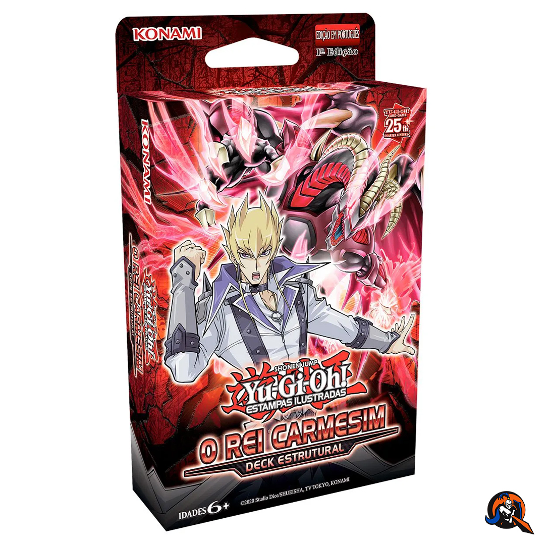 YU-GI-OH! DECK O REI CARMESIM