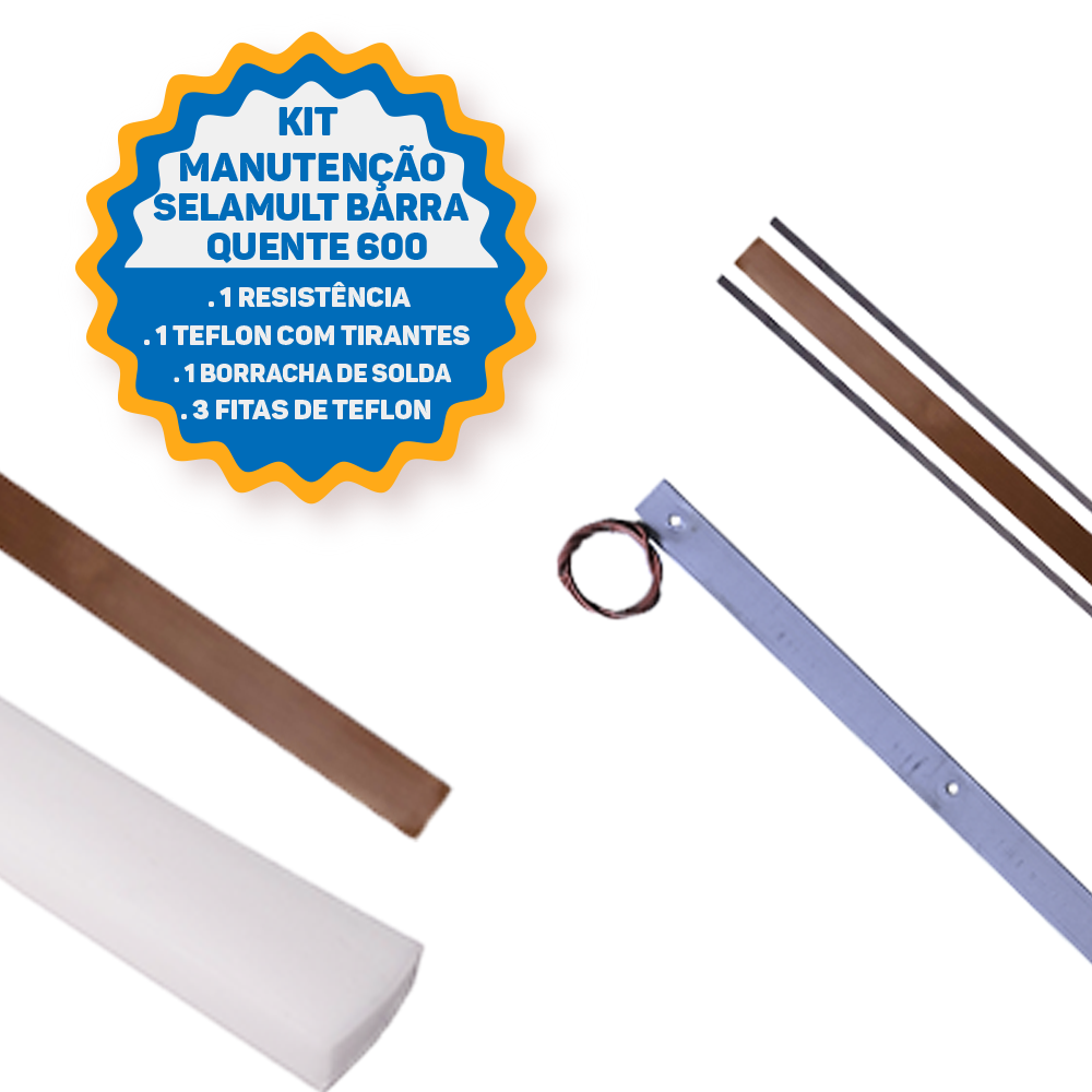 Kit Manutenção Selagem Selamult Barra Quente 600 (Ref.312)