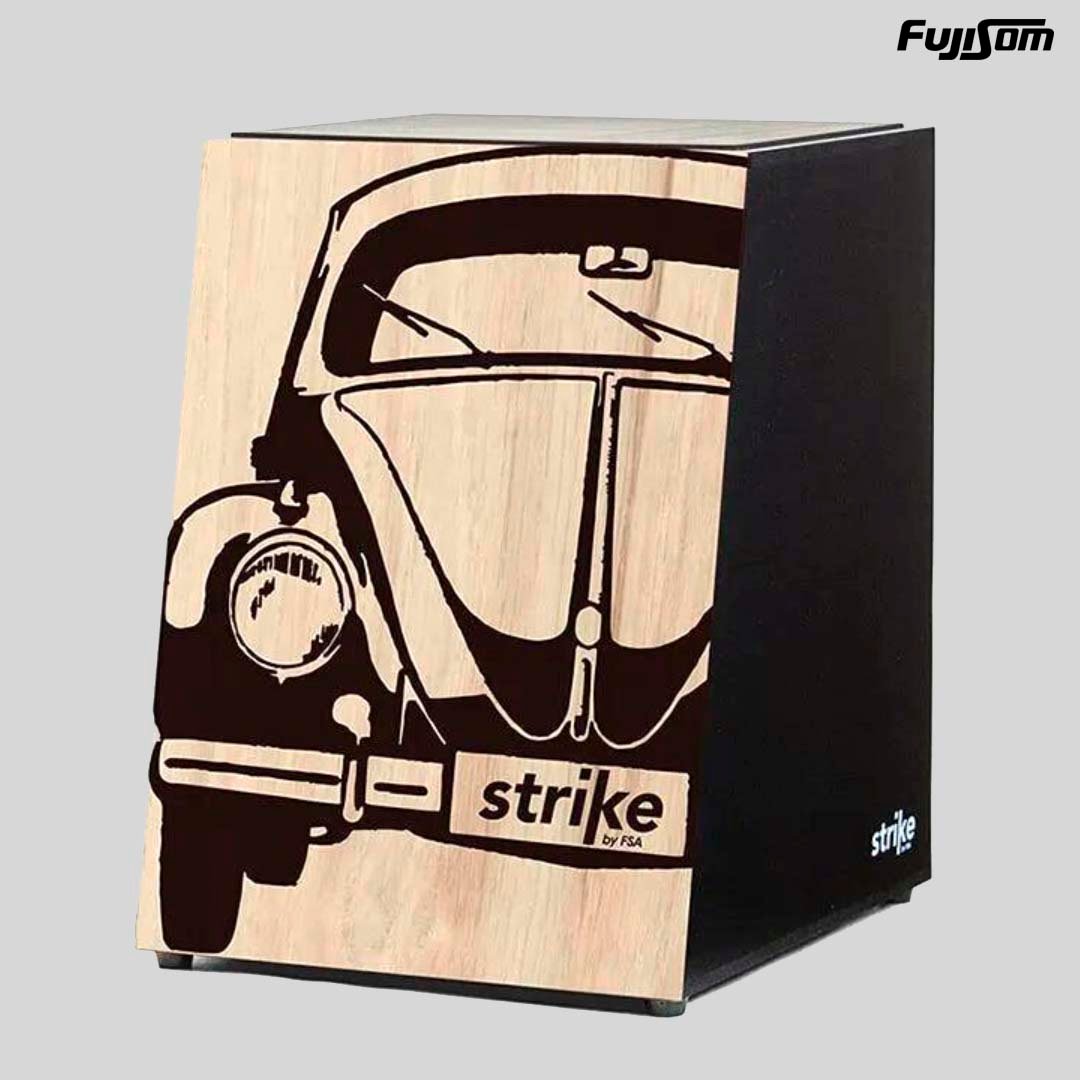 CAJON FSA STRIKE SK4045 ACÚSTICO DUB FUSCA