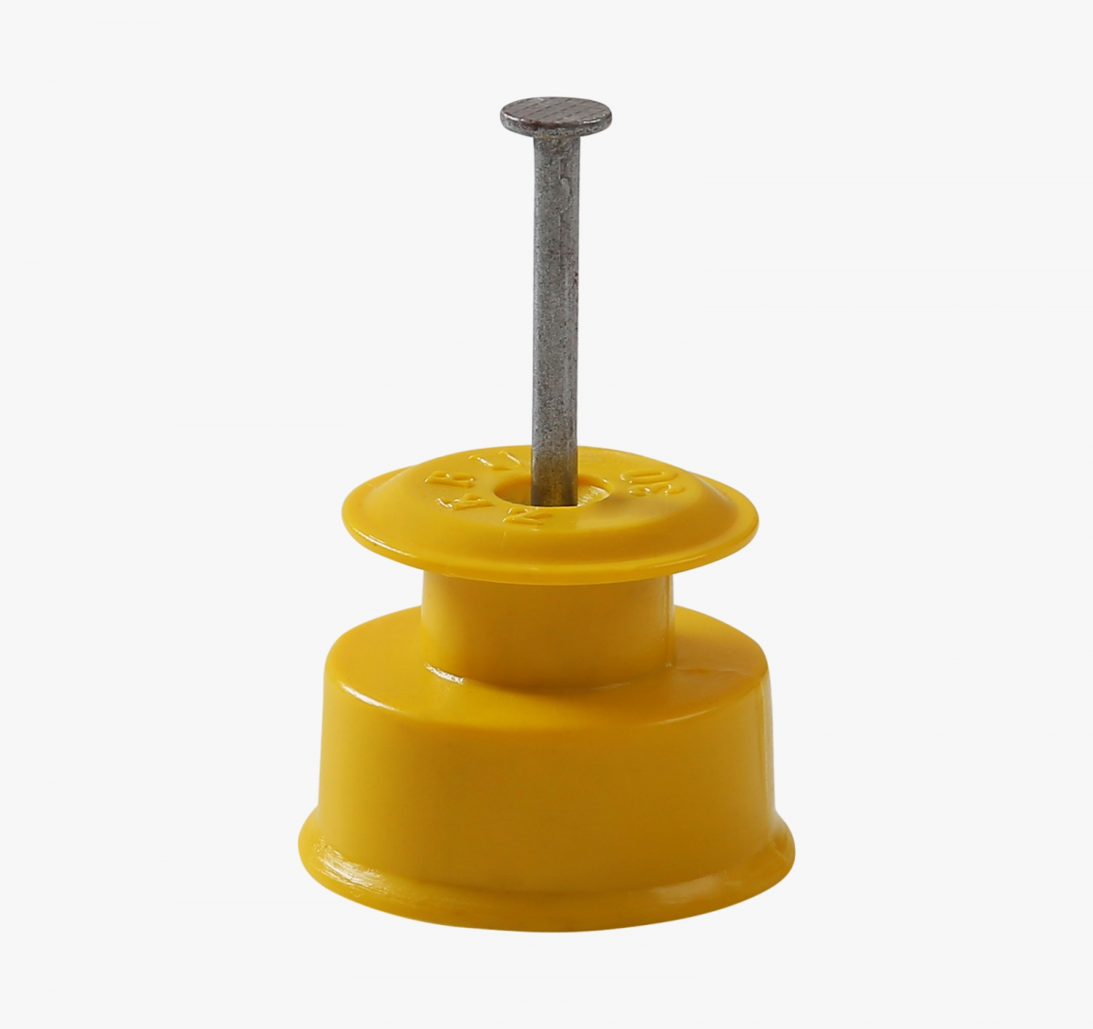 ISOLADOR ROLDANA 36 MM AMARELO 100UN MAIS RESISTENTE PROTEÇÃO UV ZEBU