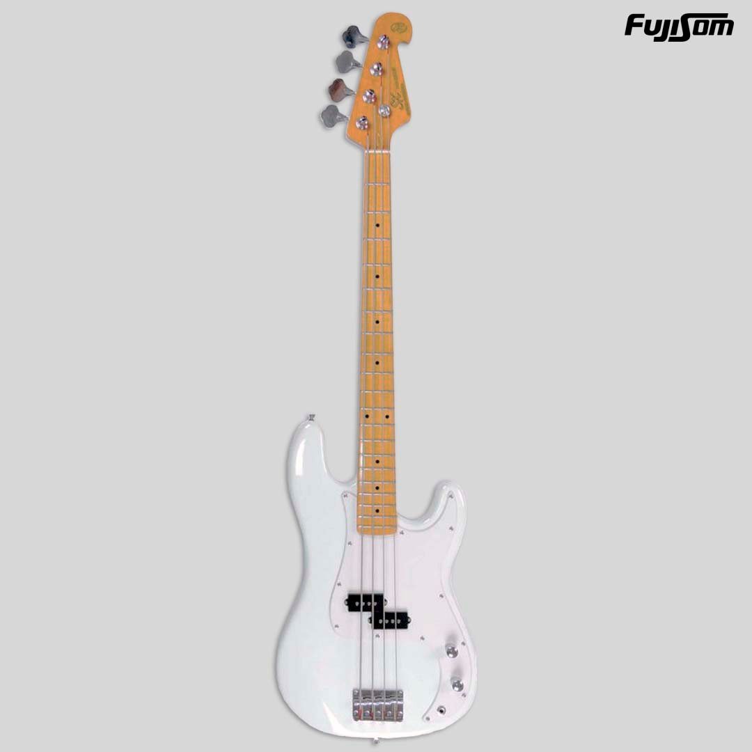 BAIXO SX 4 CORDAS PRECISION BASS BRANCO COM BAG BB400