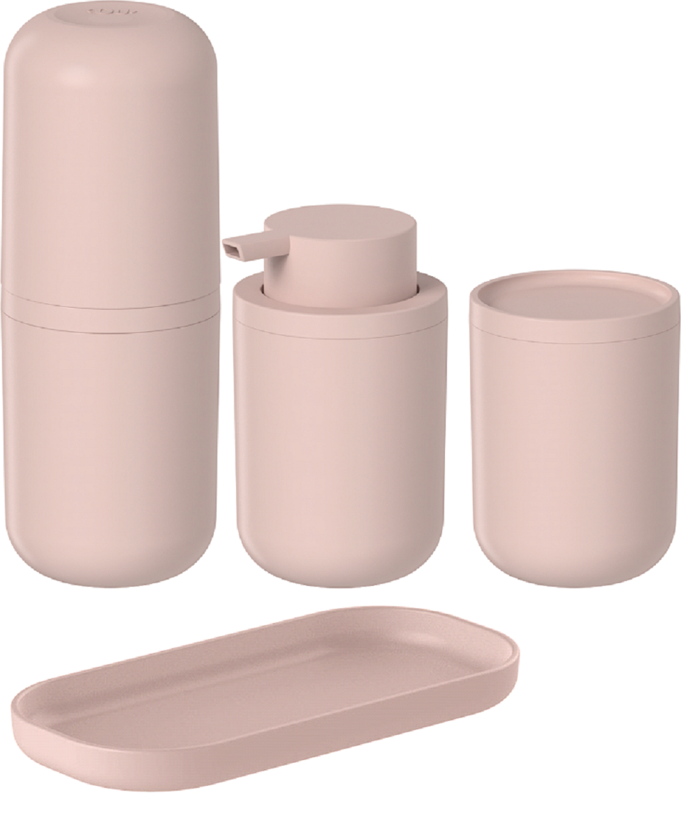 KIT BANHEIRO LAVABO BANCADA 4 PEÇAS BOLD OU ROSA DUNA