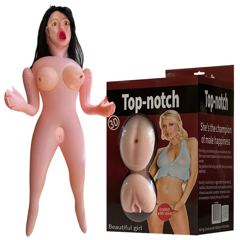 Boneca Inflável com Seios Fartos e 3 Orifícios para Penetração ? BN-011