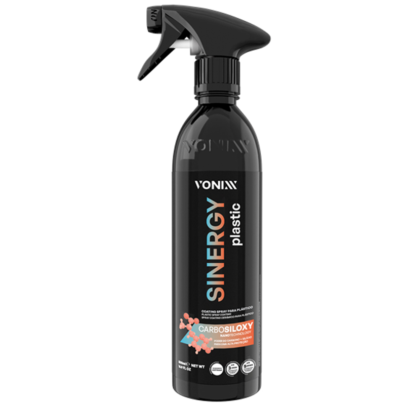 Sinergy Plastic Coating Spray Para Plástico 500ml Vonixx