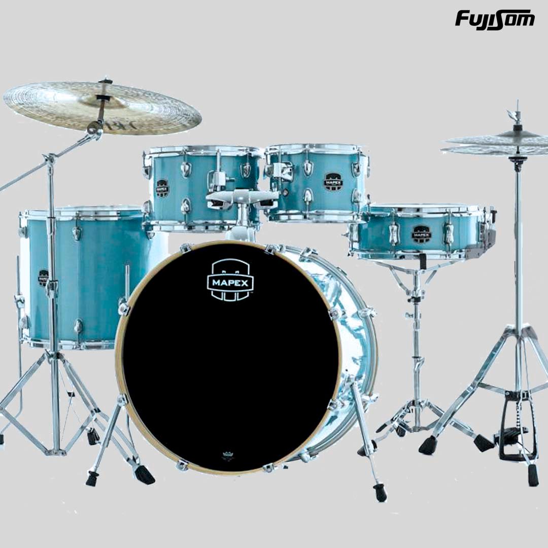 BATERIA MAPEX VENUS VE5294 VJ22 ACQUA BLUE SPARKLE