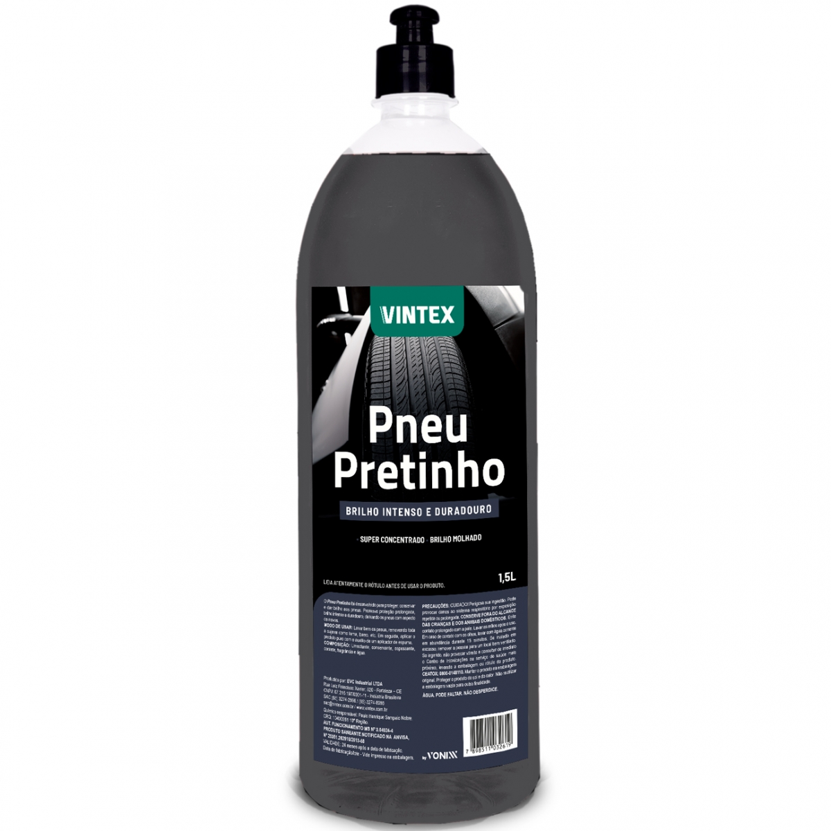 Pneu Pretinho 1,5l Linha Vintex