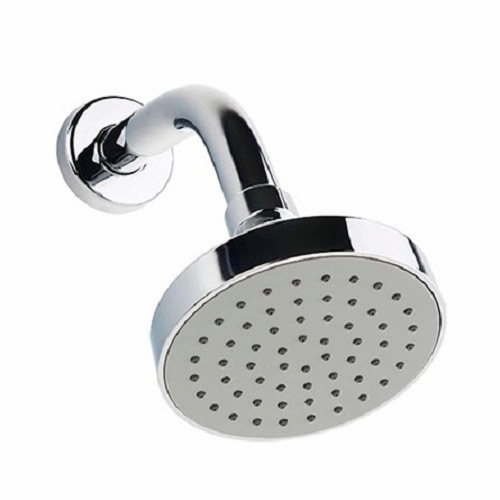 DUCHA ABS CANO INOX REDONDA 10,5 CM DIÂMETRO