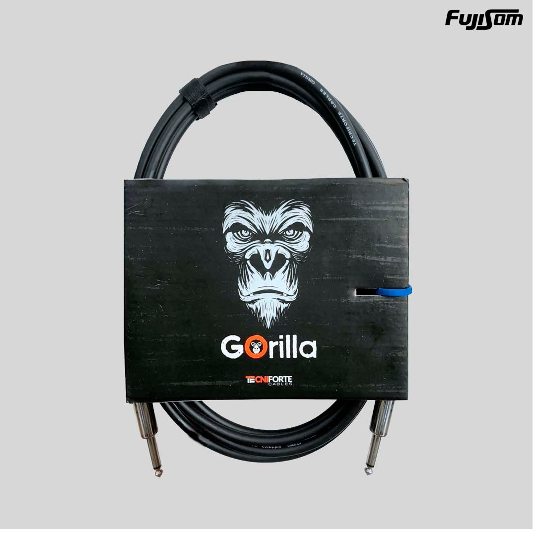 CABO TECNIFORTE PARA INSTRUMENTO GORILLA 3MT P10/P10