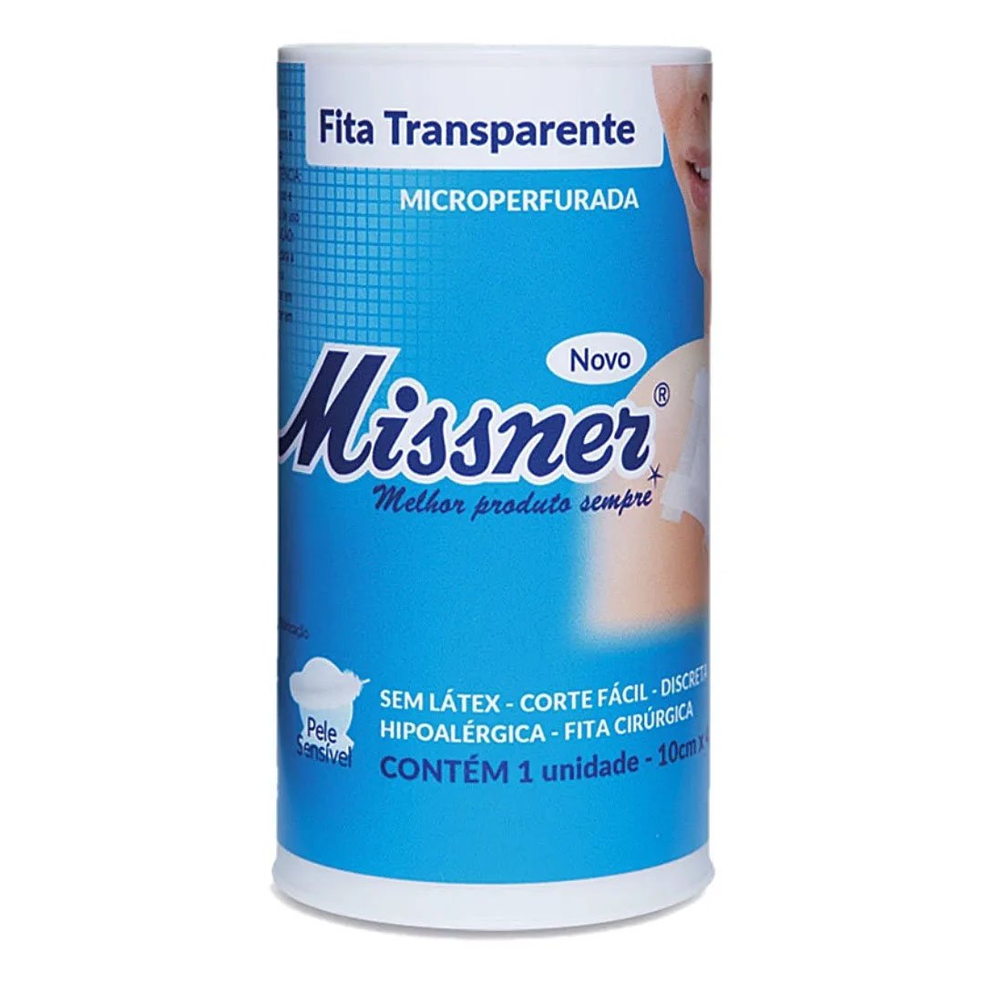 Fita Transparente Microperfurada 10CMx4,5M Missner 