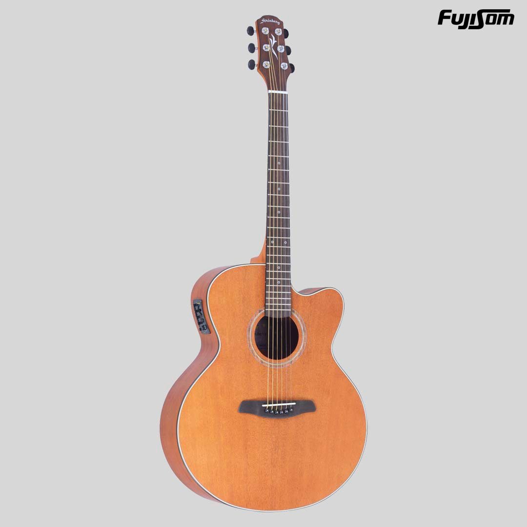 VIOLÃO STRINBERG AÇO JUMBO SJ-25C MGS FOSCO