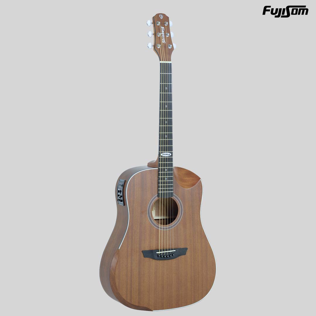 VIOLÃO STRINBERG AÇO SD201HCR FOLK MGS FOSCO BAG