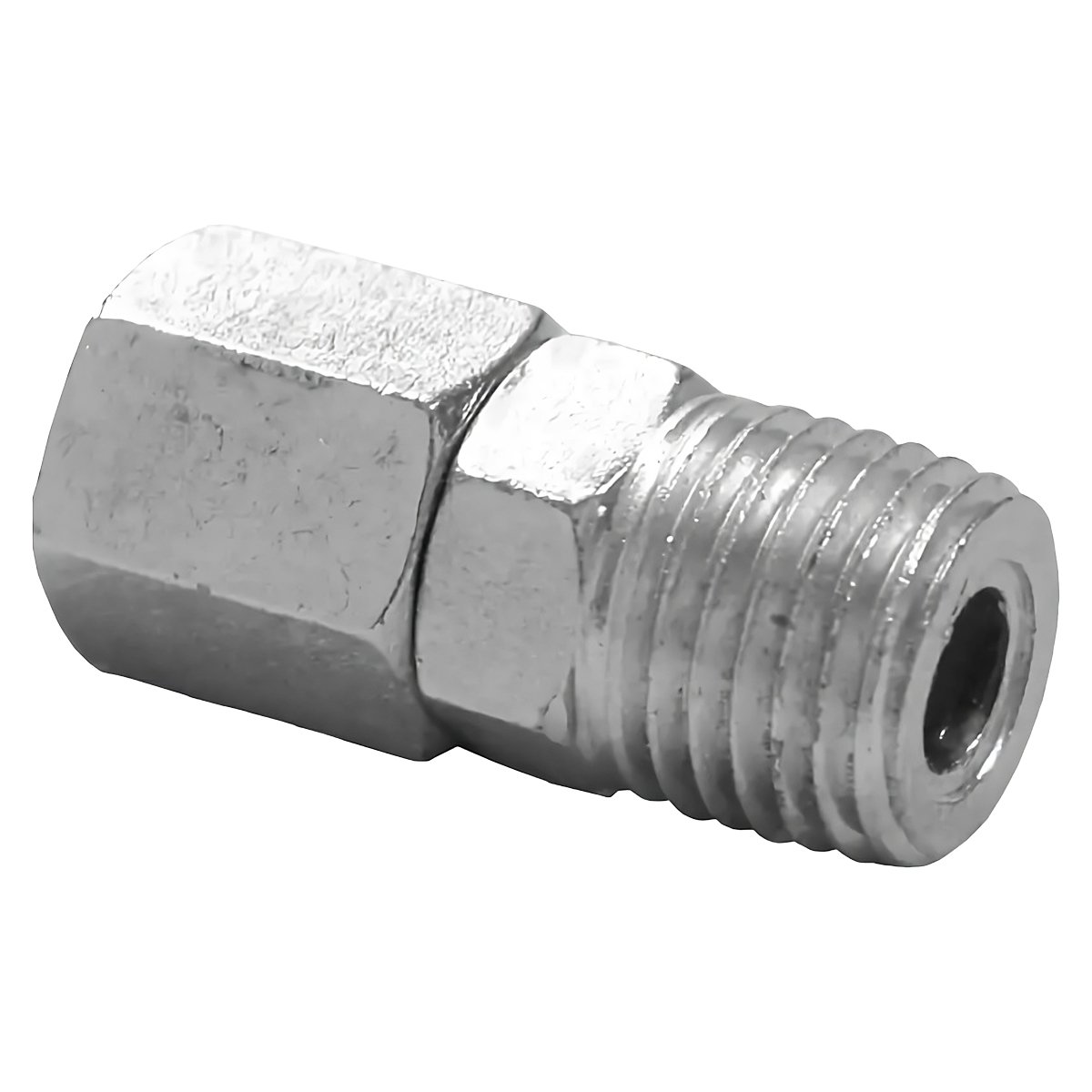 TERMINAL P/ TUBO PU 8 X 1,25 X 1/4 NPT C/ PORCA