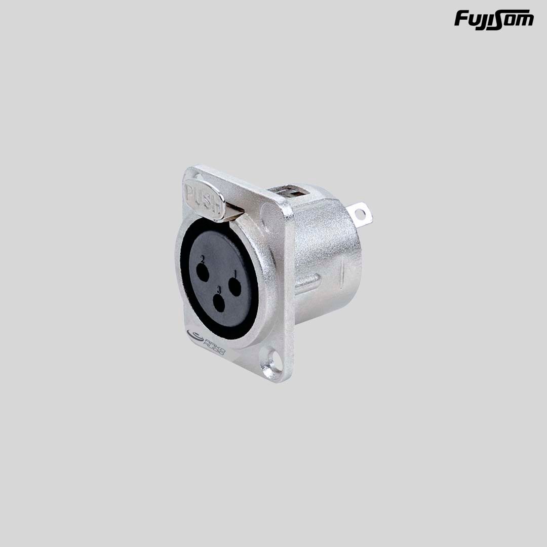 CONECTOR DATALINK XLR-FP3P FEMEA PAINEL 3 POLOS