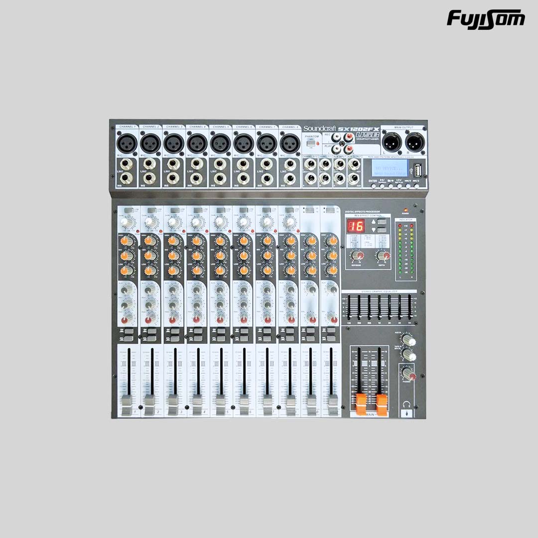 MESA SOUNDCRAFT SX1202FX 12 CANAIS