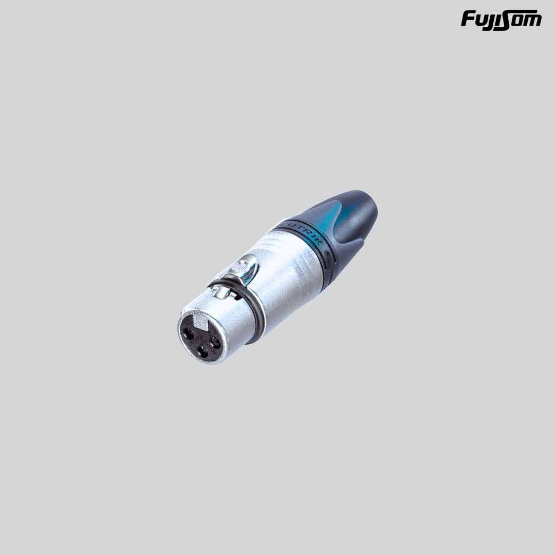 CONECTOR NEUTRIK XLR LINHA FEMEA NC3FXX