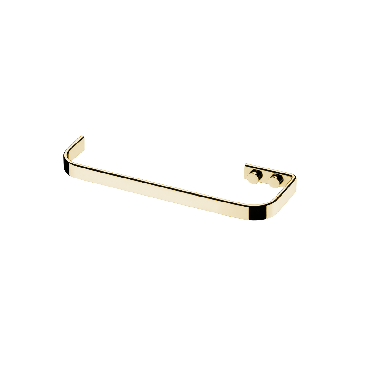 SUPORTE PARA TOALHA TOALHEIRO BANHEIRO 22CM DOURADO FUTURE 2304DD