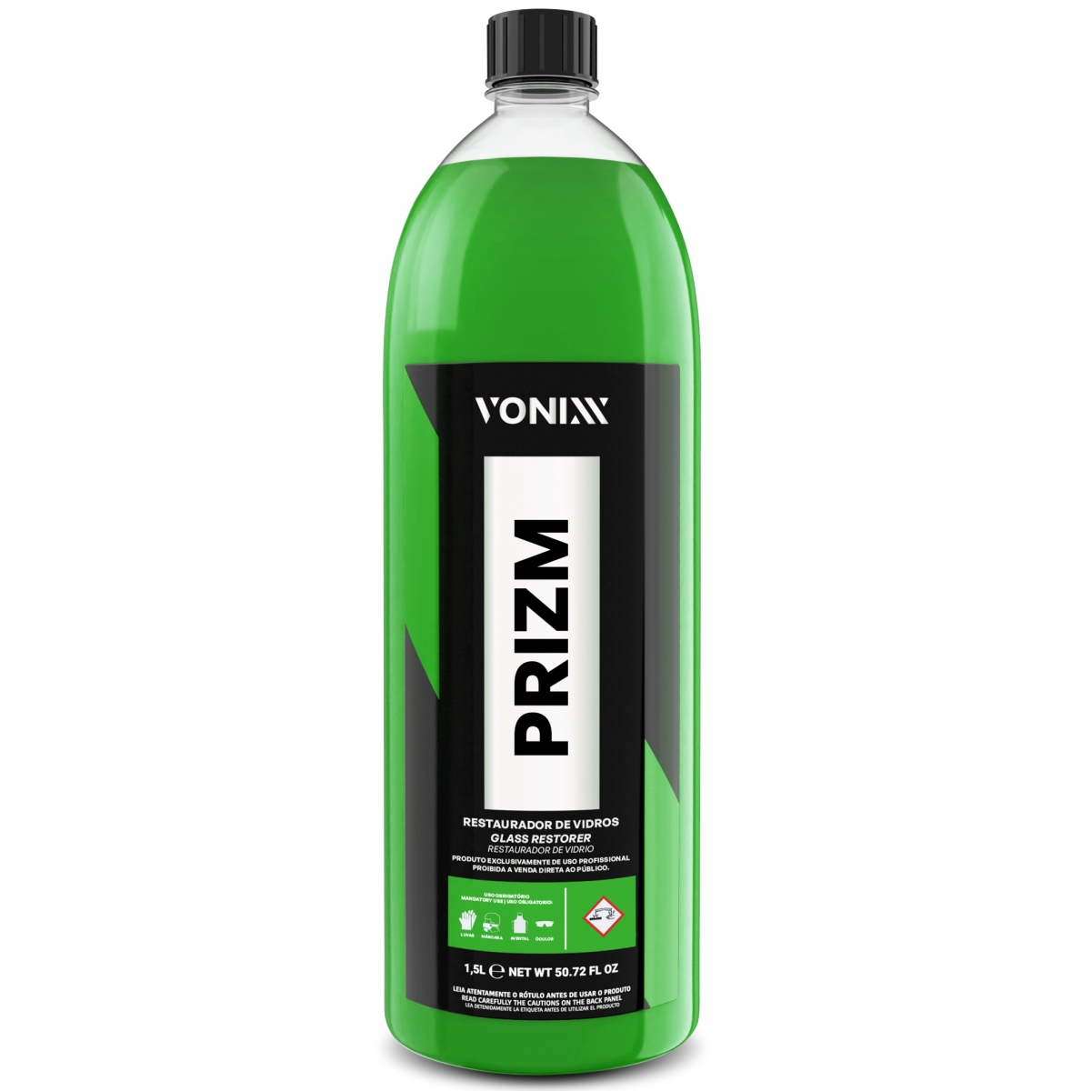 Prizm 1,5l Descontaminante Restaura Vidro e Remove Manchas Vonixx