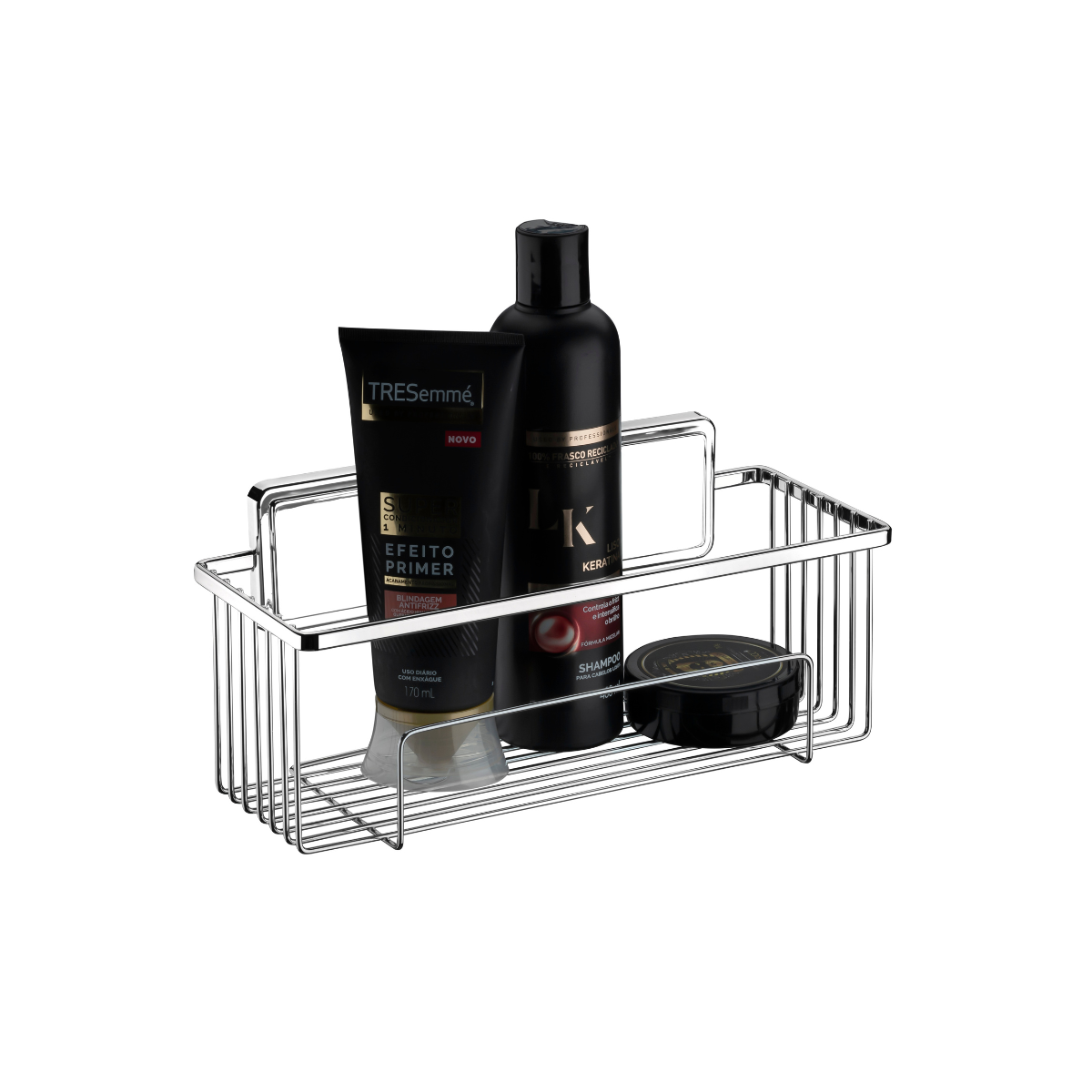 Suporte para shampoo fixação por adesivo Norbond prateleira banheiro Future 180 