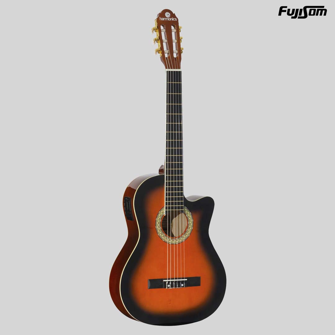 VIOLÃO HARMONICS NY GE 20 SUNBURST ELÉTRICO