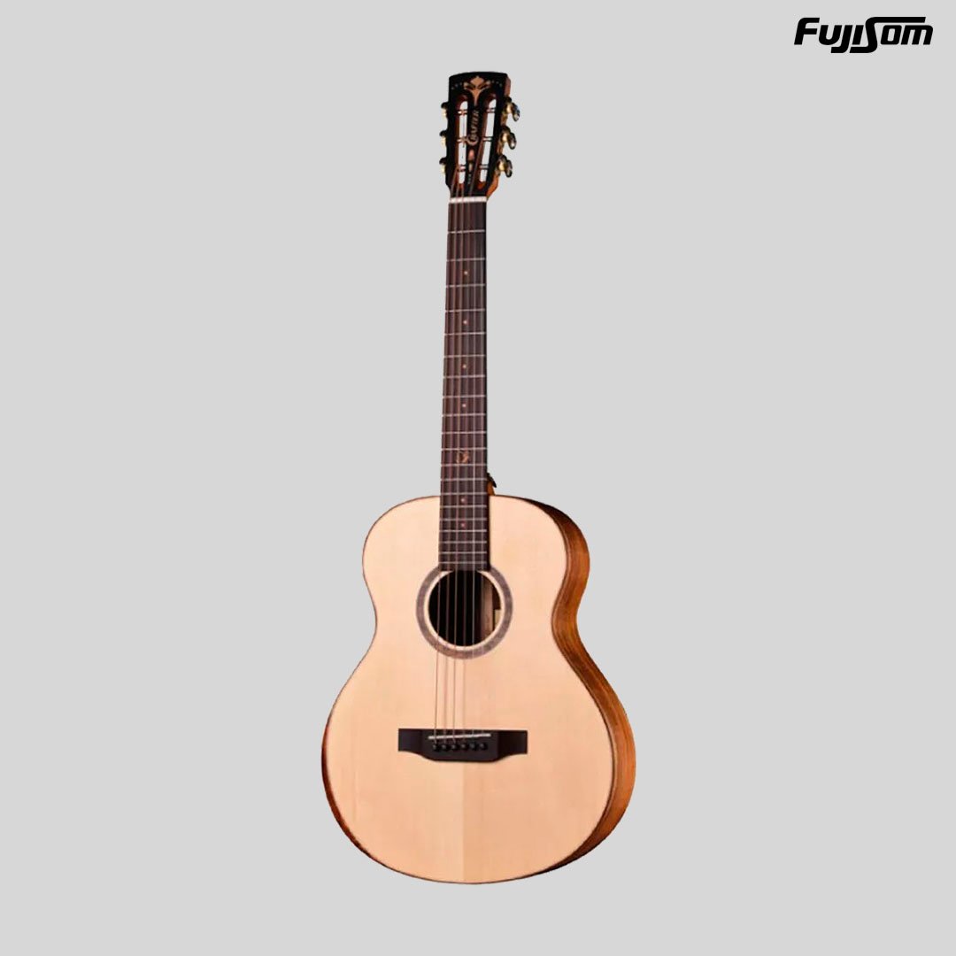 VIOLÃO CRAFTER AÇO BABY NATURAL BLACK WALNUT MI