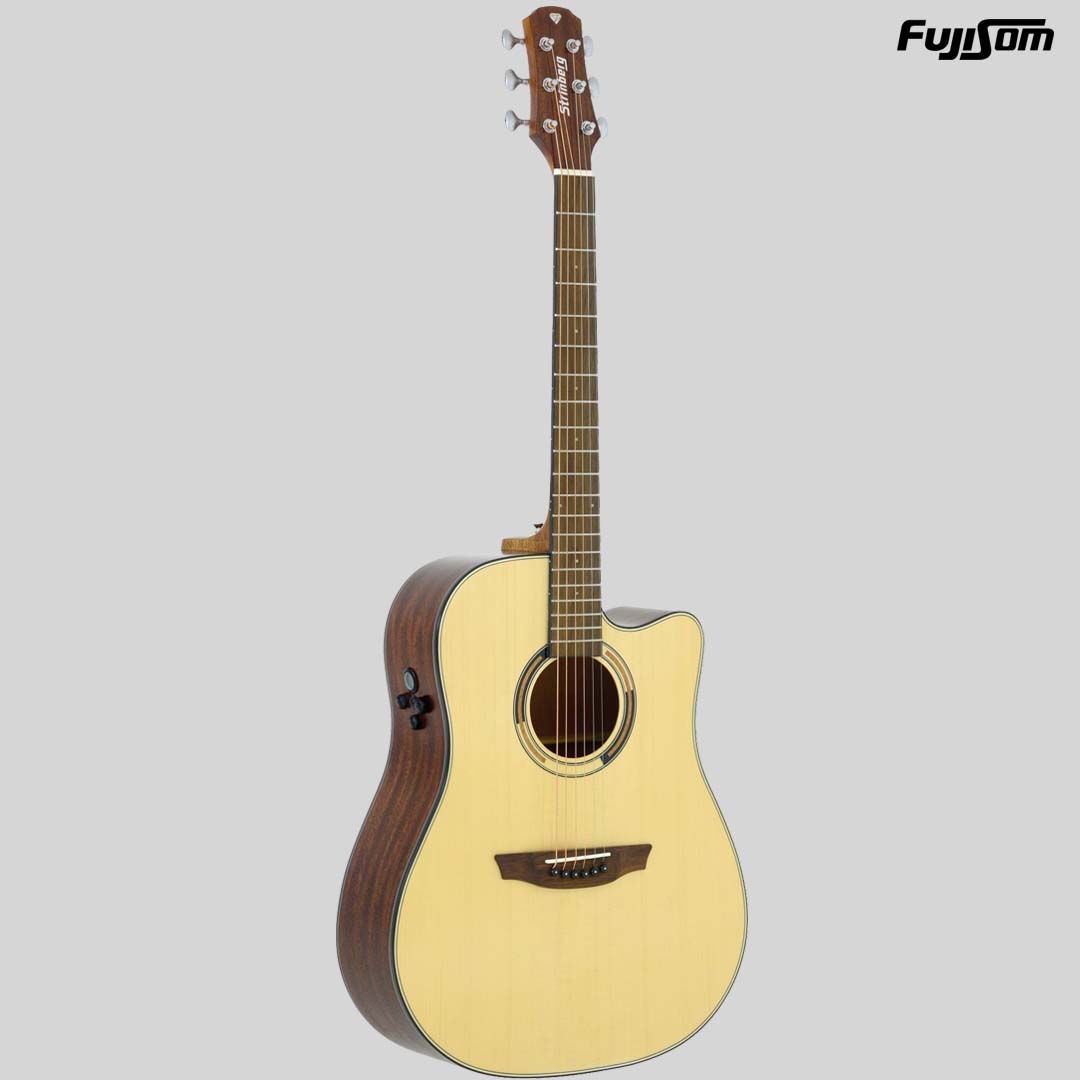 VIOLÃO STRINBERG DIAMOND AÇO DD-2SC NATURAL