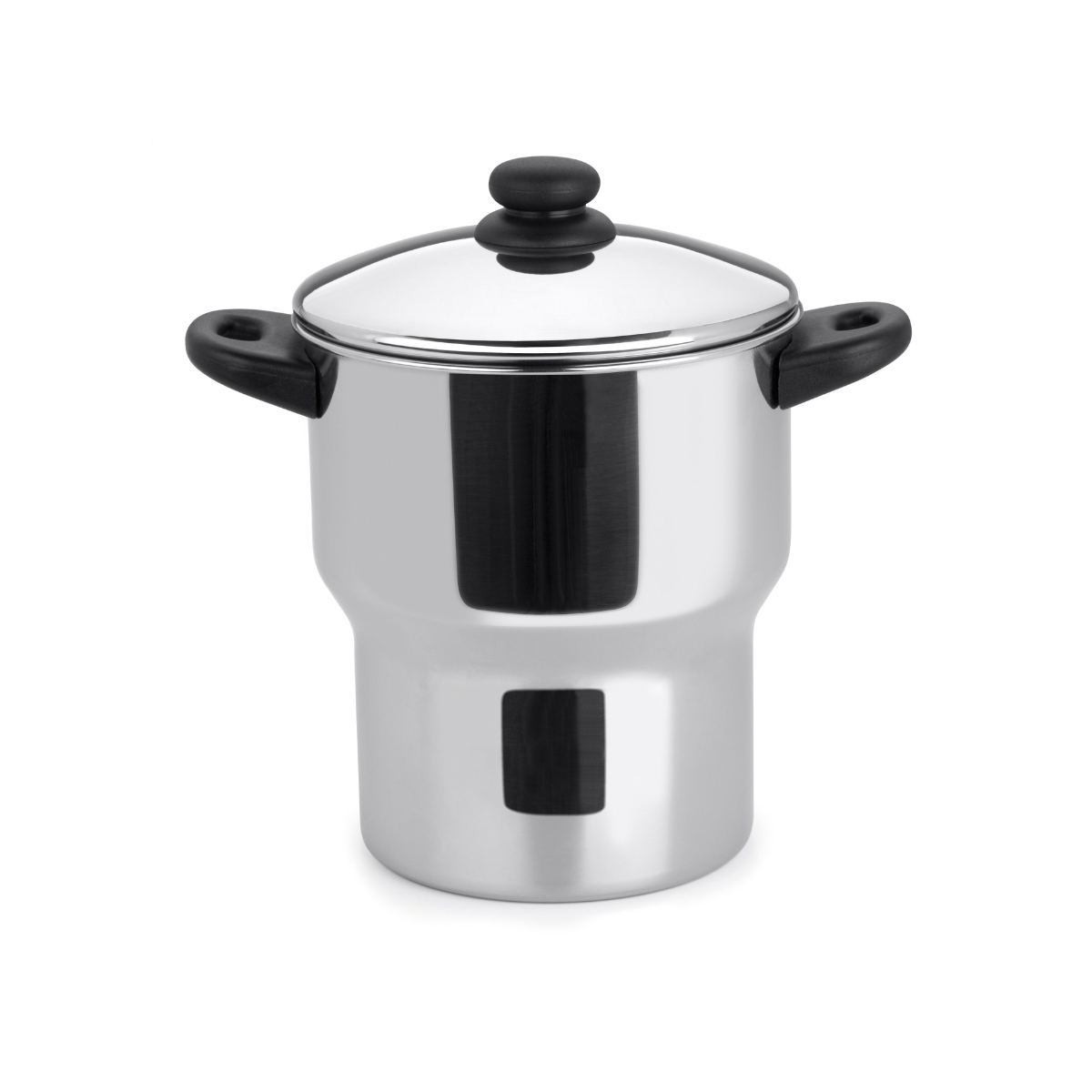 Panela para Cuscuz Alça Baquelite 3L FORMA INOX 803070 cuscuzeira