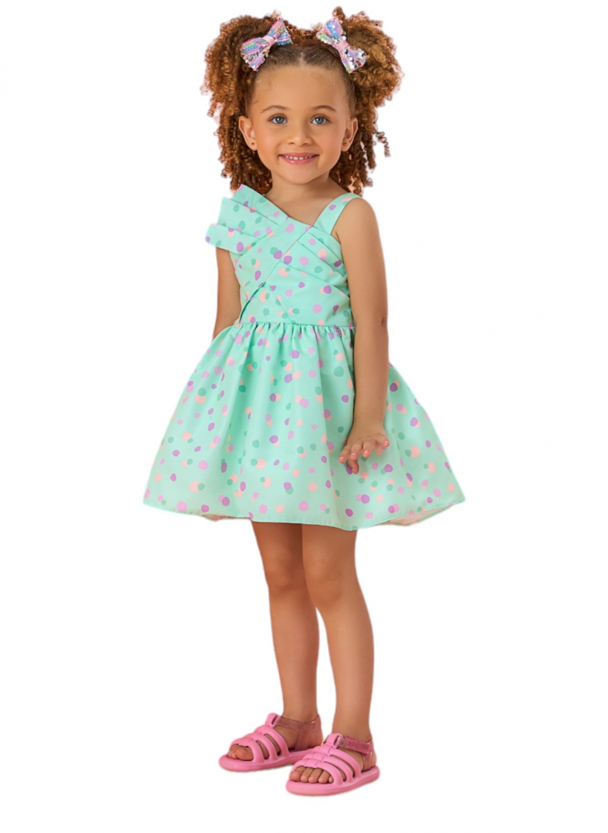 Vestido Mon Sucre Soft Color Verde