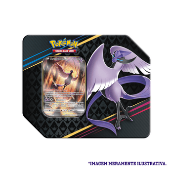 Lata Pokémon: Realeza absoluta - Articuno de Galar